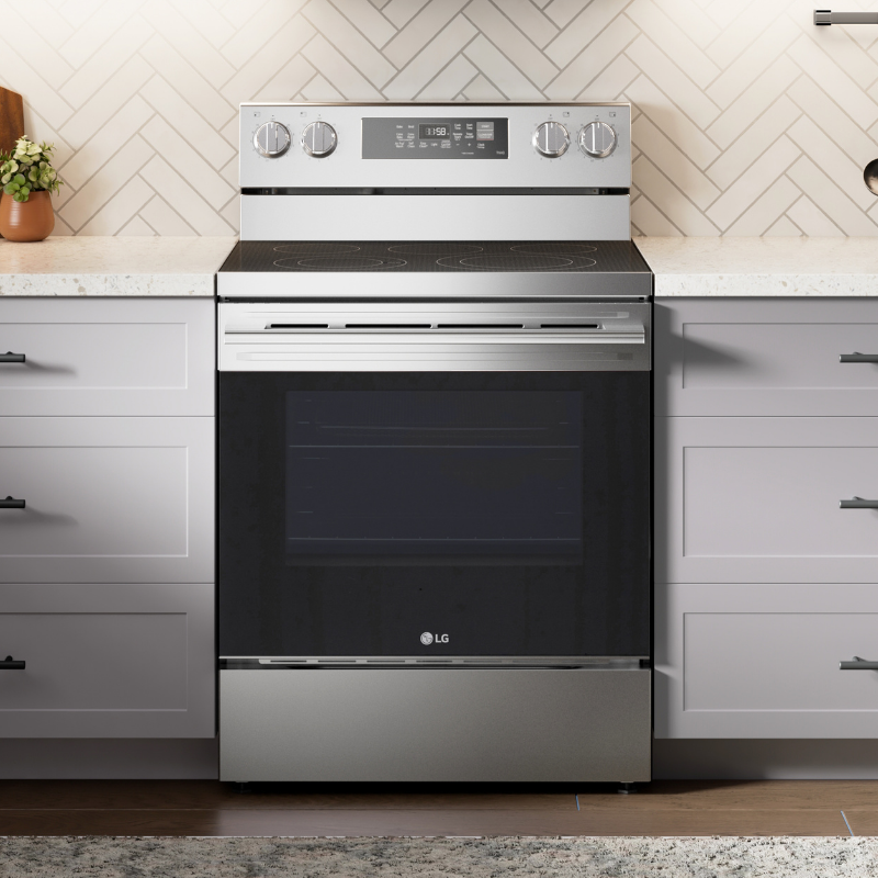 LG Electric Ranges Lifestyle