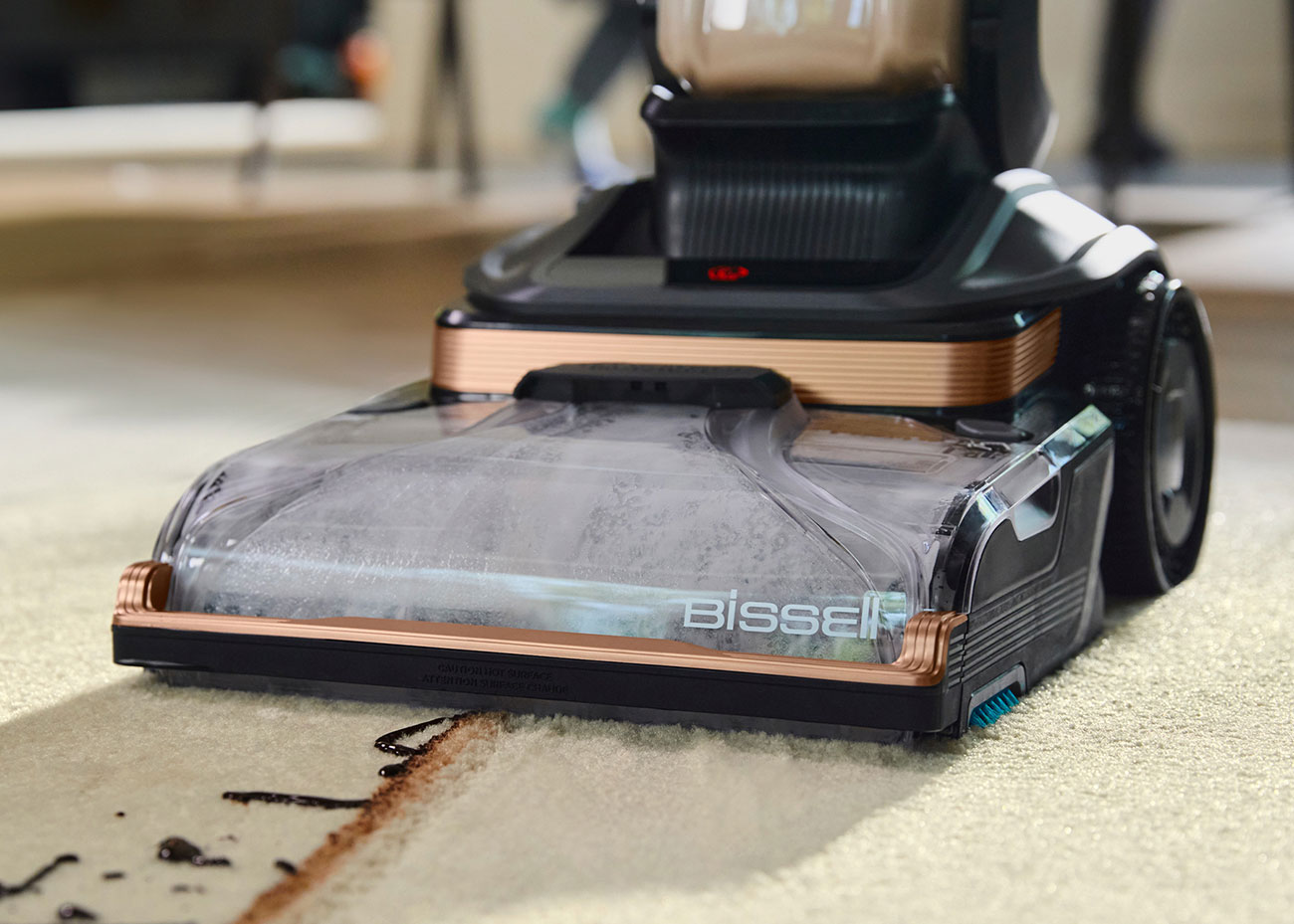 Detail Close-Up of Bissell Carpet Cleaner