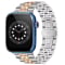 Abt Stainless Steel Chain Band for Apple Watch 38/40/41/42mm in Silver and Rose Gold