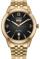 Citizen Eco-Drive Black Axiom Mens Watch - AU1065-58E