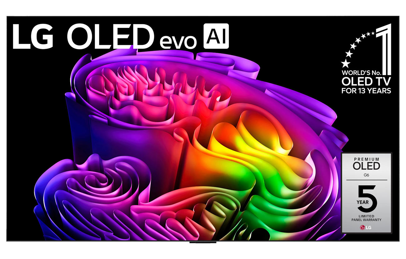 LG OLED evo AI G6 4K 65-Inch Smart TV - OLED65G6WUA