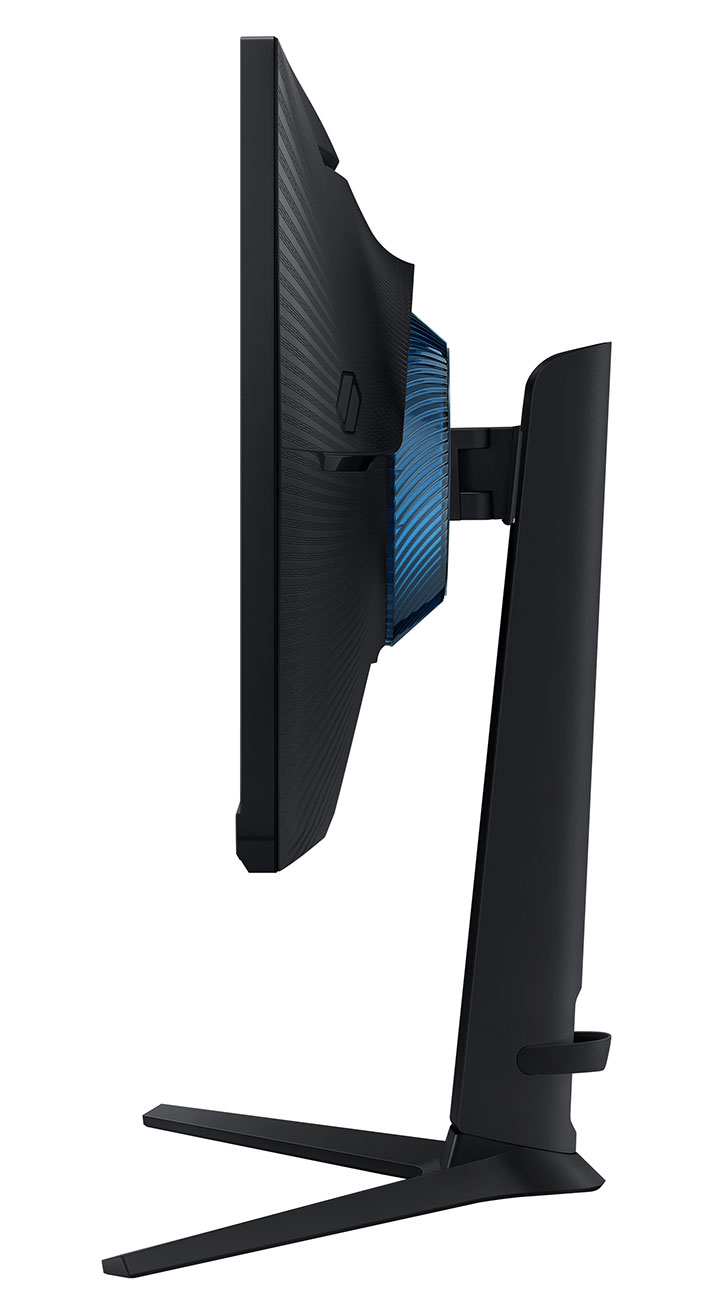 Side View of Samsung Computer Monitor