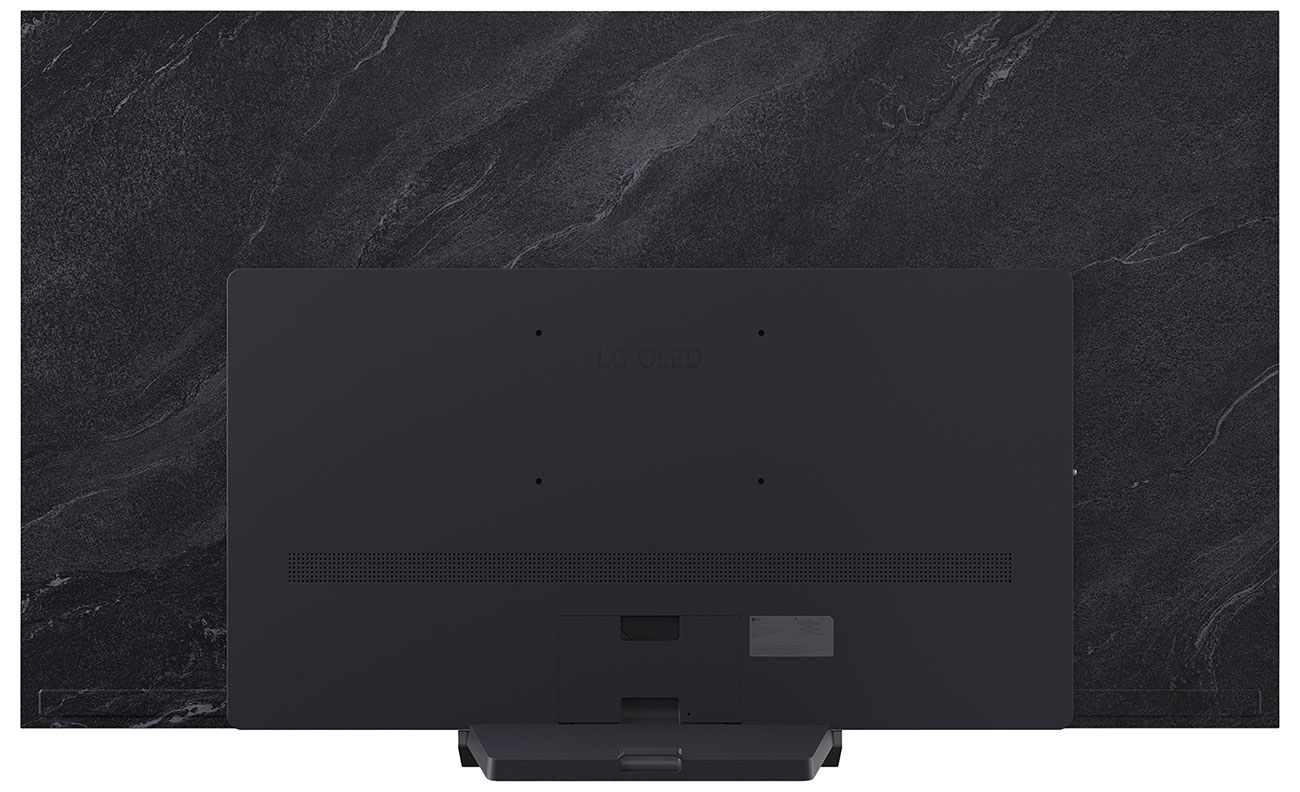 Rear View of LG OLED 4K Smart TV 
