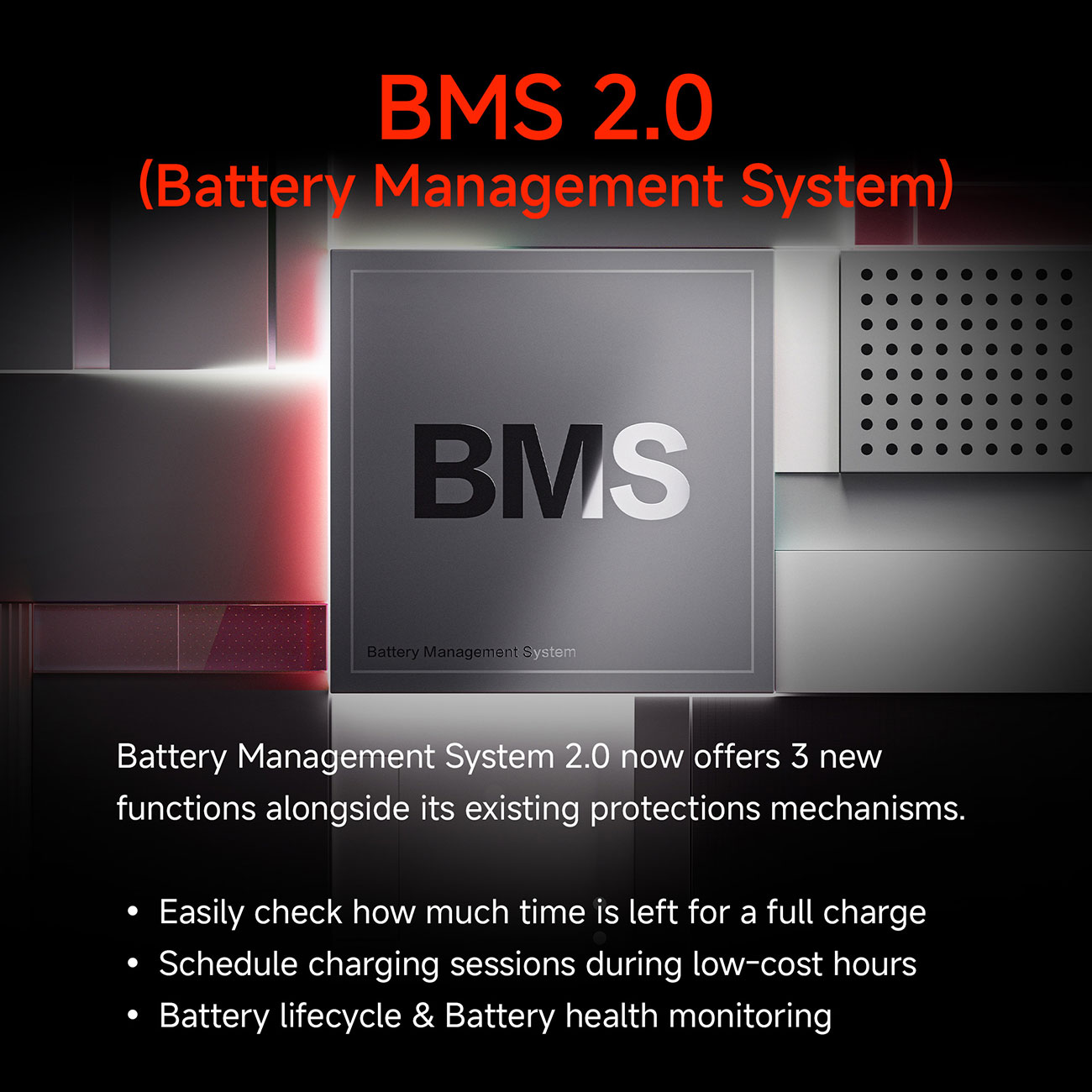 Infographic View Segway MAXG3 Electric Scooter Battery Management System Feature