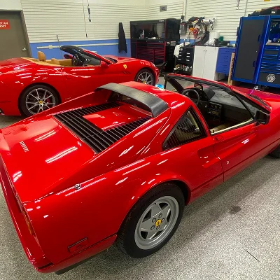 Red Ferrari