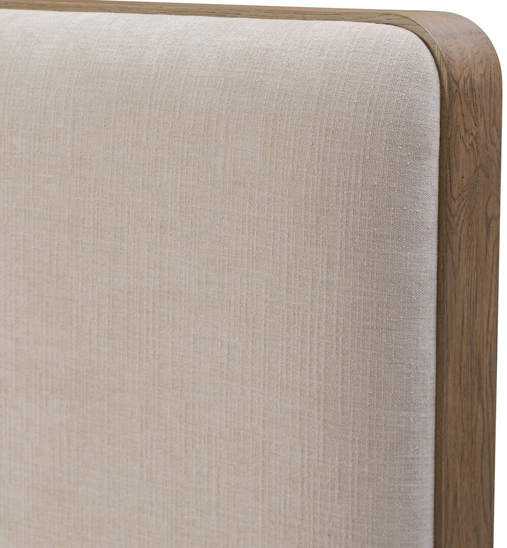 Alternate view of Four Hands Pierce Bed - Queen - in Holland Sand&amp;#xA0;Fabric - 249200-001