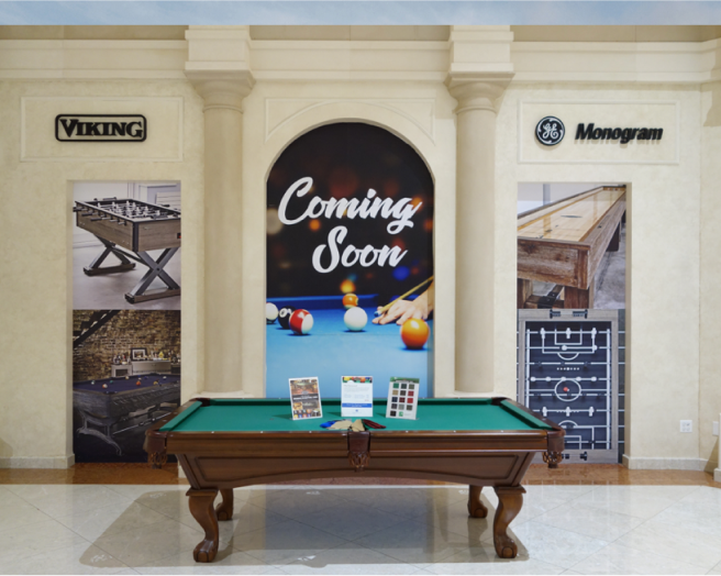 Billiard tables, pool tables and other game rooms at abt
