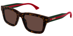 Gucci Web Sunglasses 51mm in Red Havana|Grey - GG1889S003 display picture 3