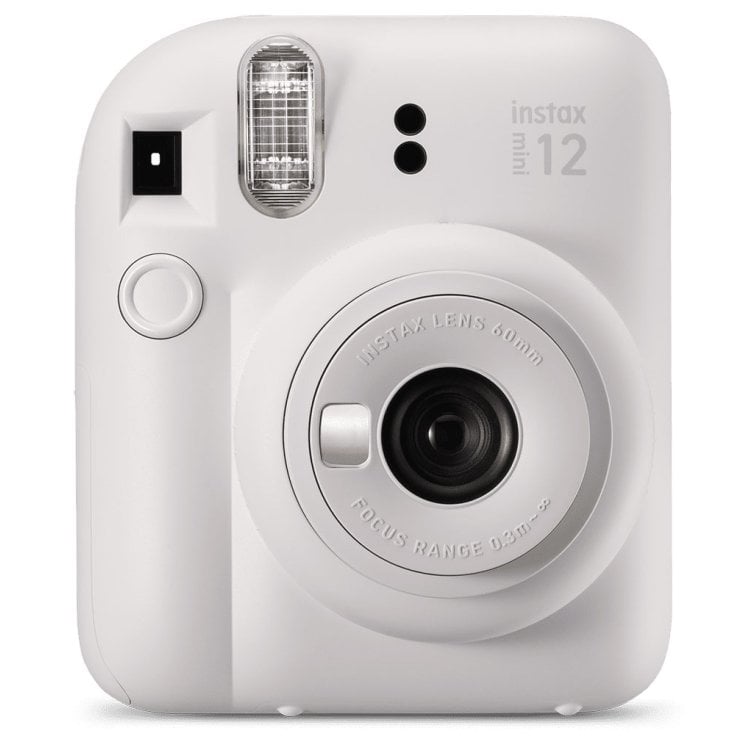 Fujifilm Instax Mini 12 Clay White Instant Camera Abt