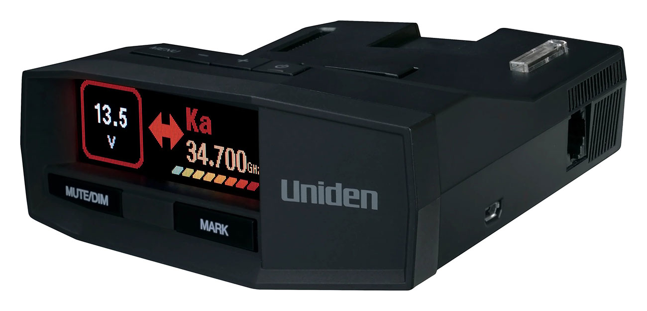 Front Left view of Radar/Laser Detector