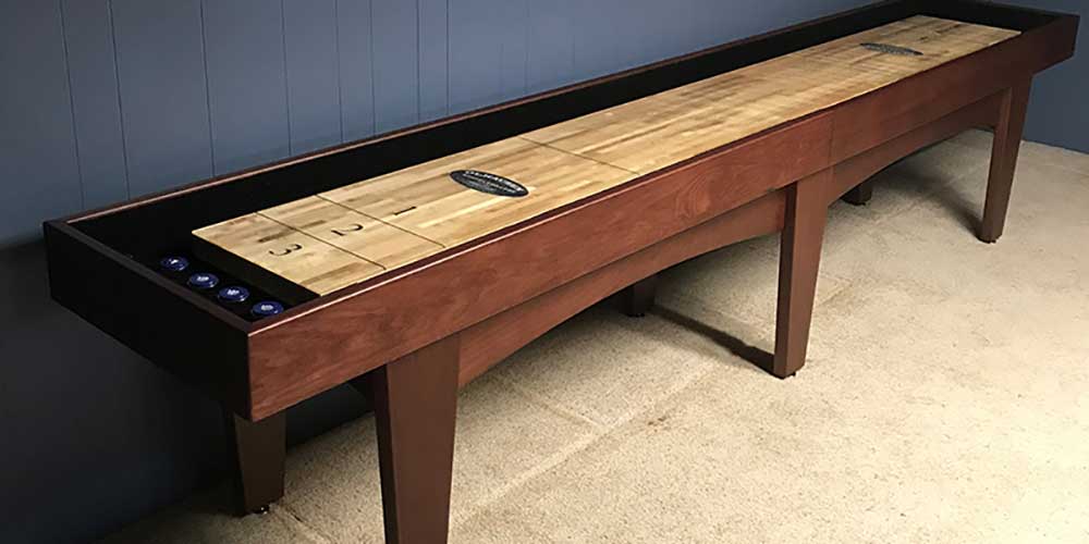 Olhausen - PAVIL14-TUL-TM-2PC-QTGG - Shuffleboard