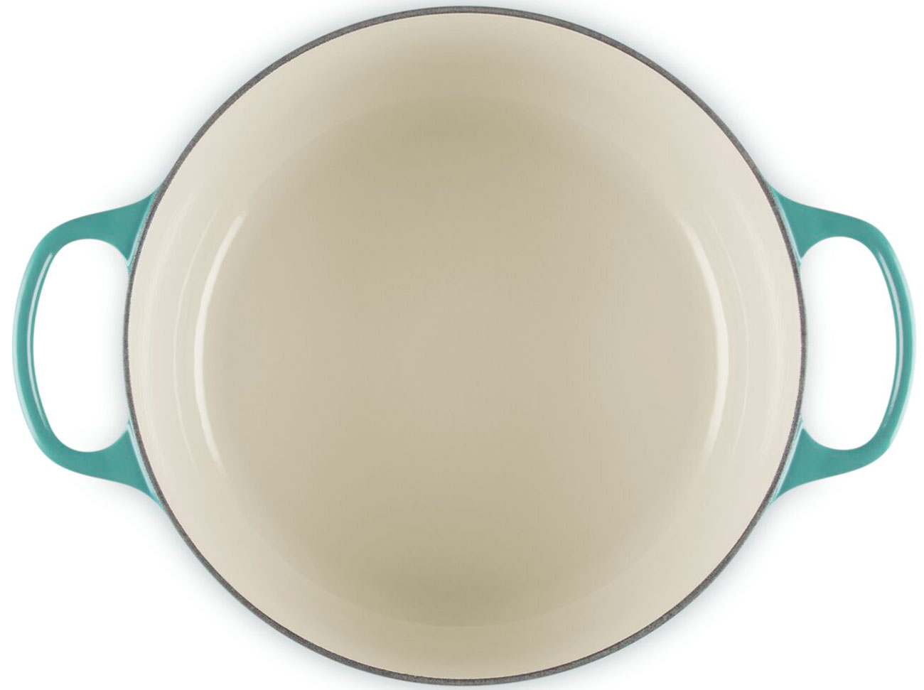 Top View of Dutch Oven