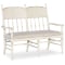 Hooker Furniture Americana Dining Bench in Daisy and Biscuit Fabric
