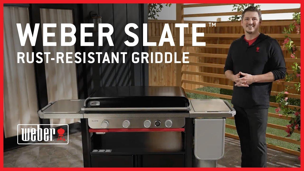 Watch Weber Slate Rust-Resistant Griddle