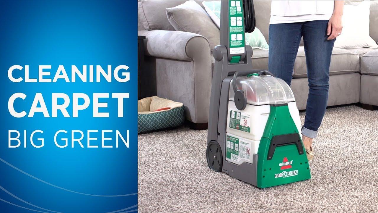 Watch How to Use the BISSELL Big Green Machine Professional Carpet Cleaner