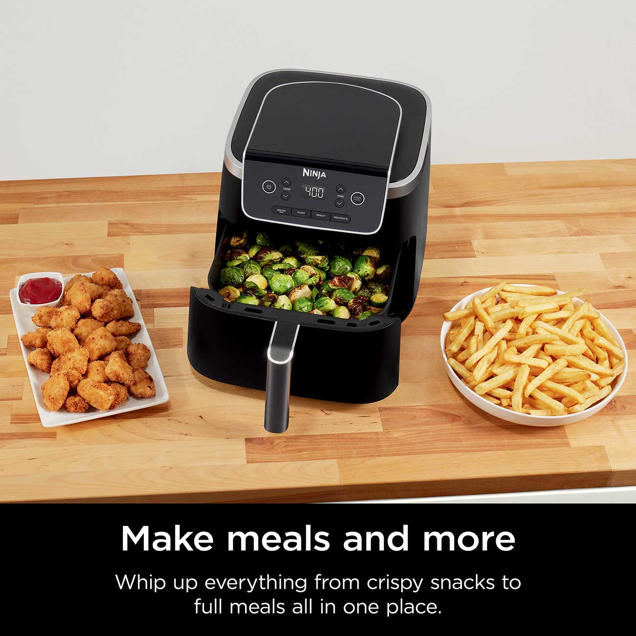 Ninja Air Fryer Pro 4-in-1 Meals Detail