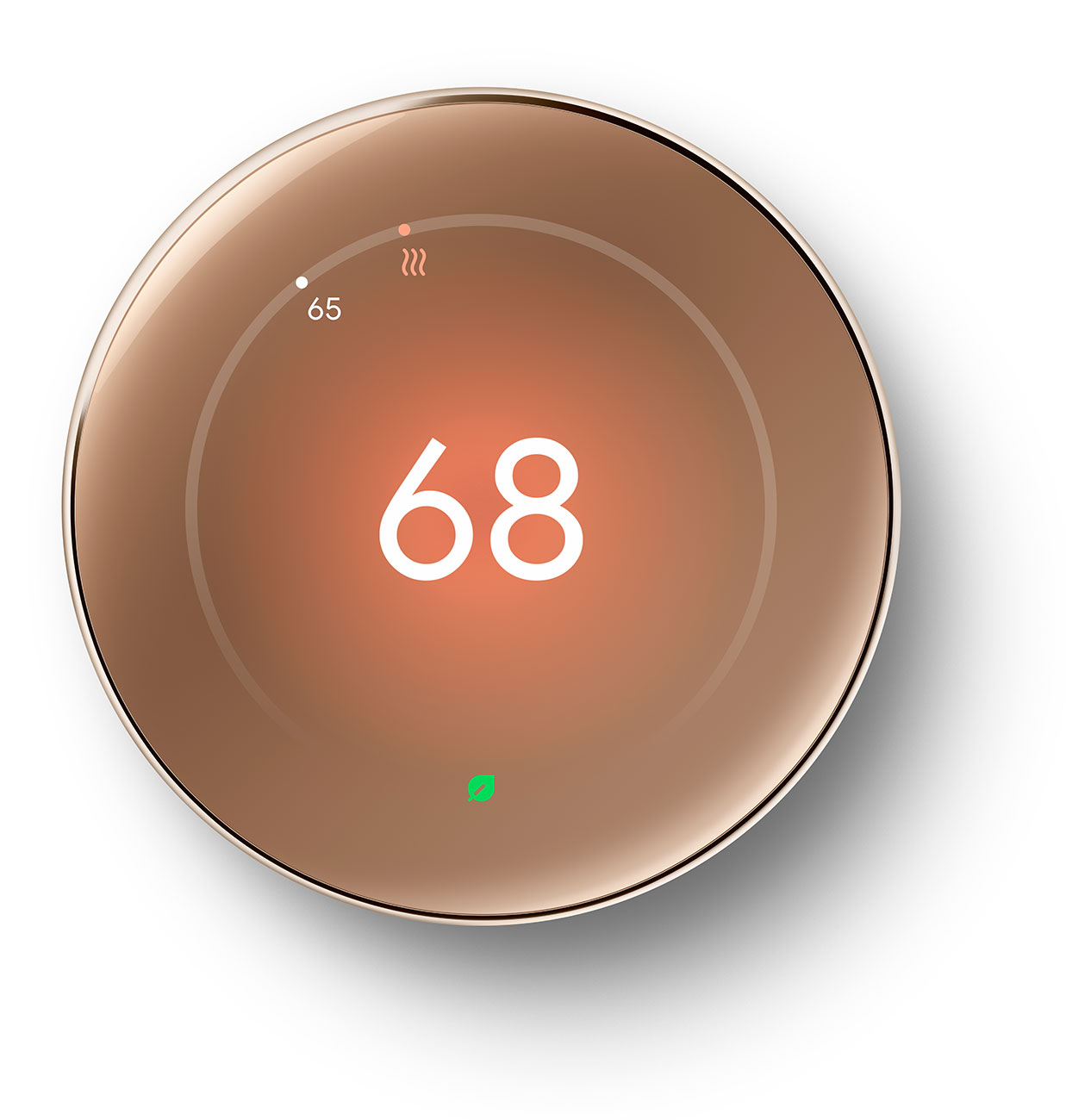 Front view of Learning Thermostat (4th Gen) 1