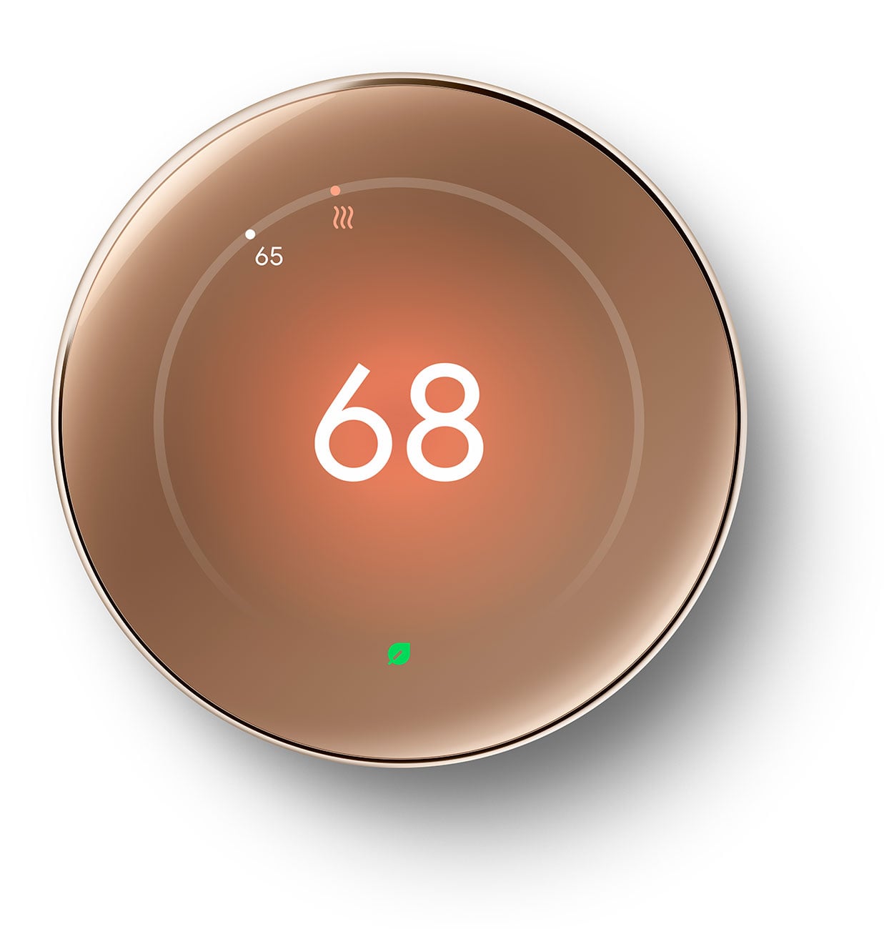 Front view of Learning Thermostat (4th Gen) 1