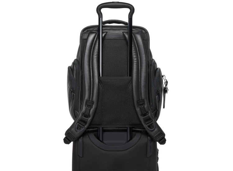 tumi backpack alpha t pass - Brief Pack - Men's and Women's Work and Travel Laptop with Padded Adjustable Strap - Fits Up to 15" Screen perfect for taking your office with you on the go. TUMI Brief Pack