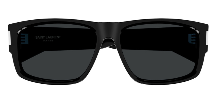 Saint Laurent Corner Angle Sunglasses 59mm with Black Lenses  display picture 1