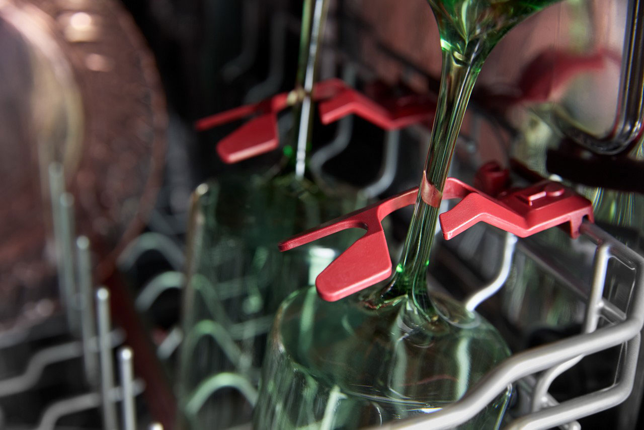 Wine view of KitchenAid Dishwasher
