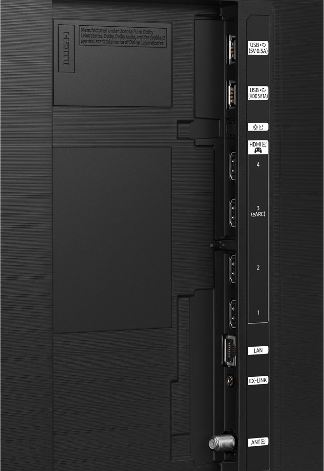 View Of The TV Ports