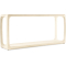 Hooker Furniture Living Room Westwood Console Table in Textured Alabaster Plaster White