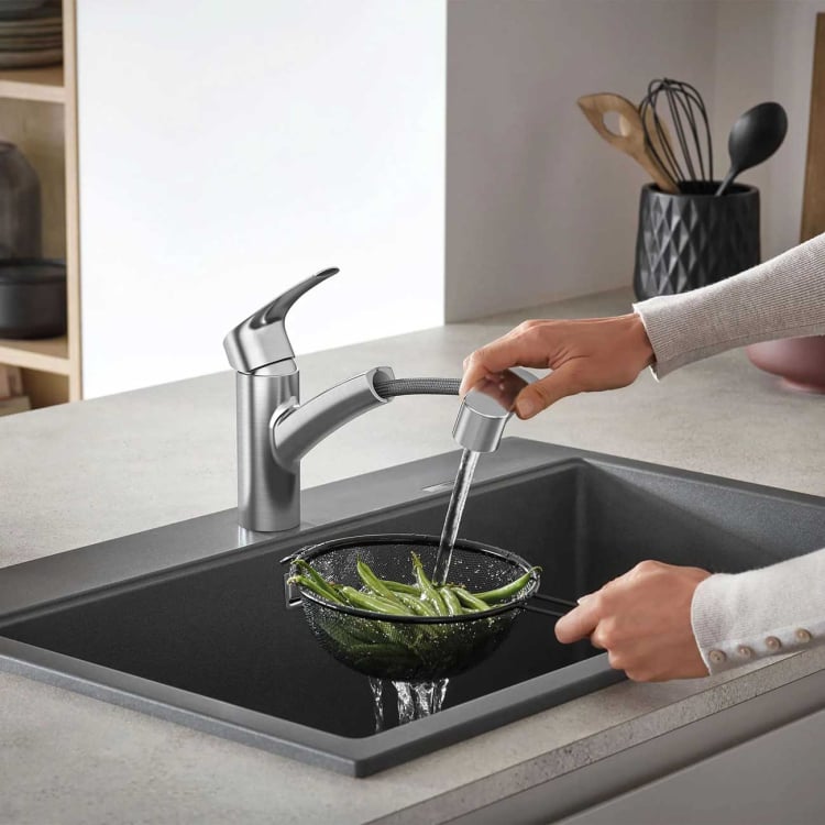Grohe Drossel 46154 für Anschluss 46155 chrom Grohe Drossel 46154 für Anschluss 46155 chrom