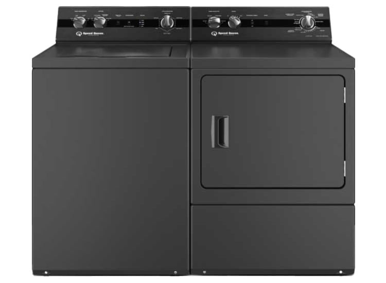 Where Can You Buy Speed Queen Washing Machines 2 Speed Queen Matte Black Washer with Gas Dryer Laundry Package