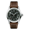 Hamilton Khaki Field Auto Black Dial Brown Leather Watch, 38mm