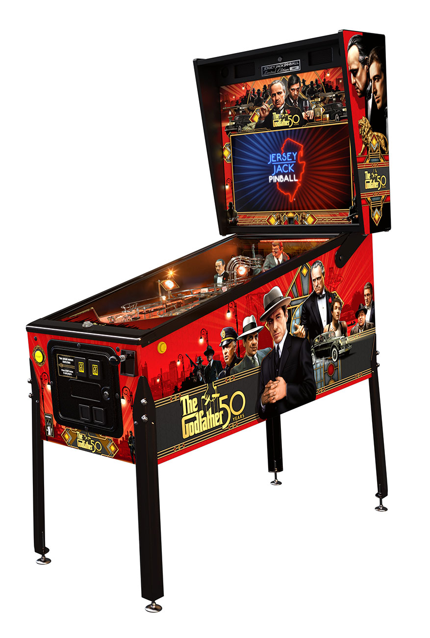 Jersey Jack Pinball The Godfather Limited Edition Pinball Machine