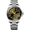 Longines HydroConquest GMT 41mm Watch with Sunray Green Dial and SS Bracelet