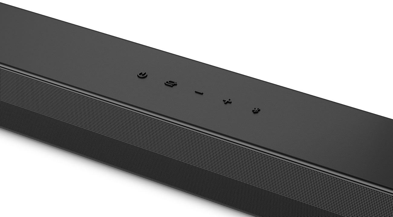 Controls View of LG Soundbar