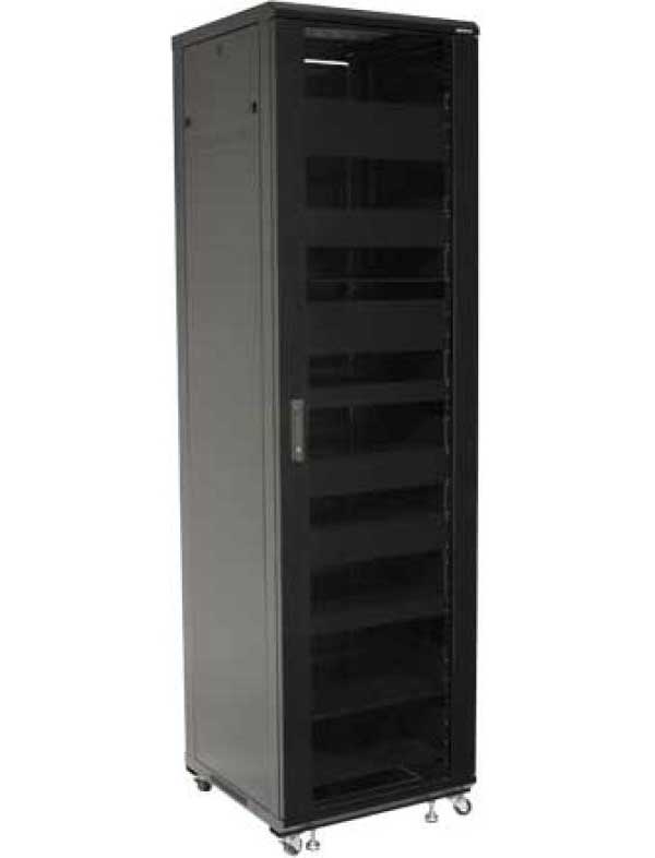 Sanus Audio Component Rack 44U for Home Theater Black - CFR2144B1