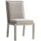 Bernhardt Prado Side Chair in Tawny | Boucle Fabric