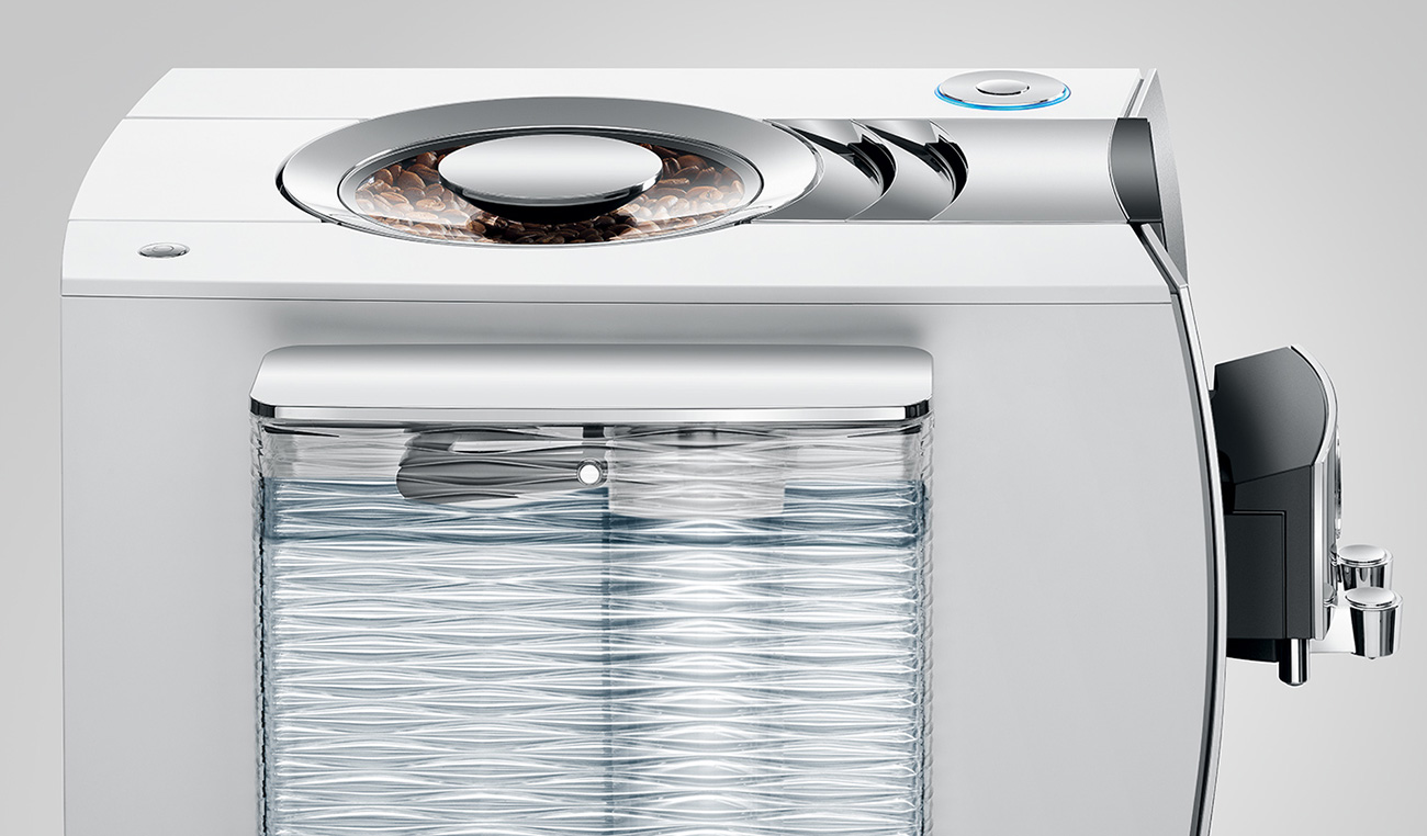Side Angled View Image of Coffee & Espresso Machine