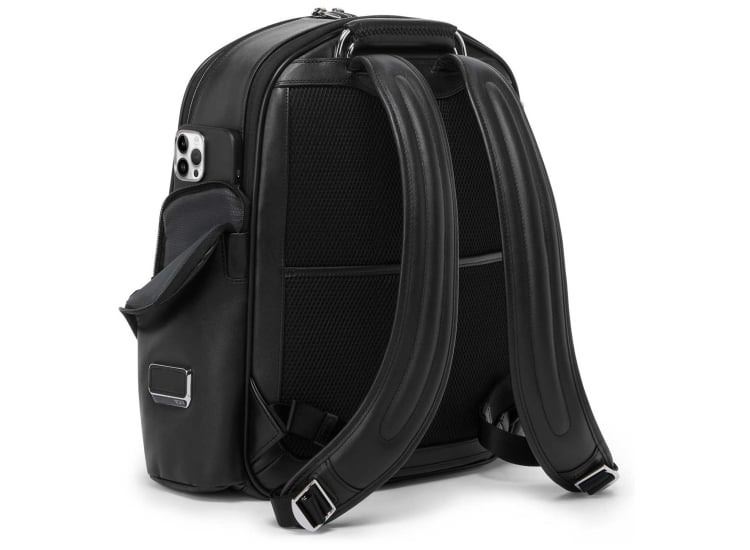 backpack for men tumi Mens Bradner Black/Bombe One Size : Electronics Alpha Bravo Business from Tumi is built for versatility and performance TUMI - Harrison Bradner Backpack
