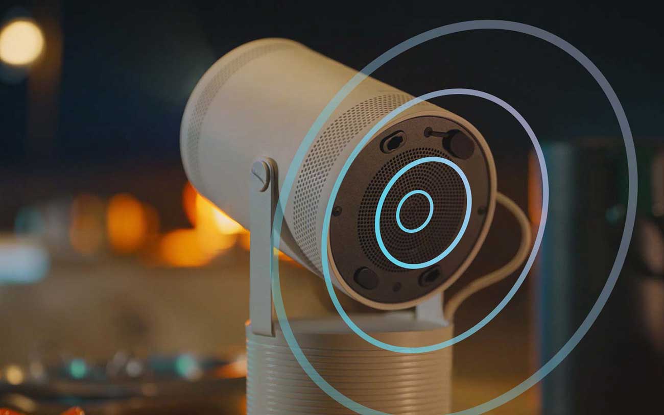 The Freestyle Projector 360 Sound Detail