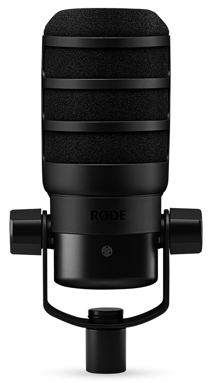 Back View Of The Microphone