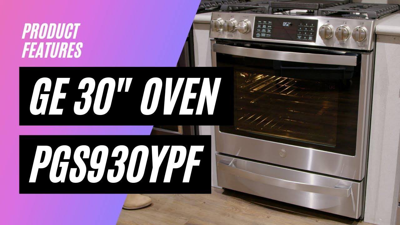 Watch GE PGS930YPFS 30 Inch Gas Slide In Oven