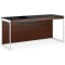 BDI Sequel 20 6101 Chocolate Walnut And Satin Nickel Desk