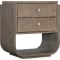 Hooker Furniture Modern Mood Nightstand with Two Drawers in Mink