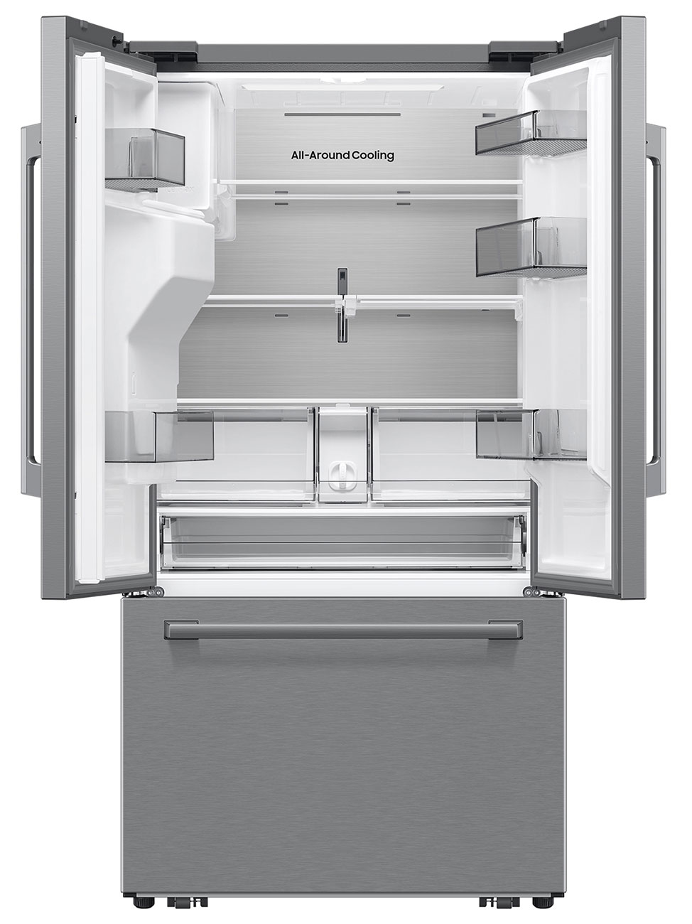 Front of Samsung Refrigerator Open