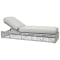 Sunset West Miami Adjustable Chaise in Silver Grey | Echo Ash Sunbrella