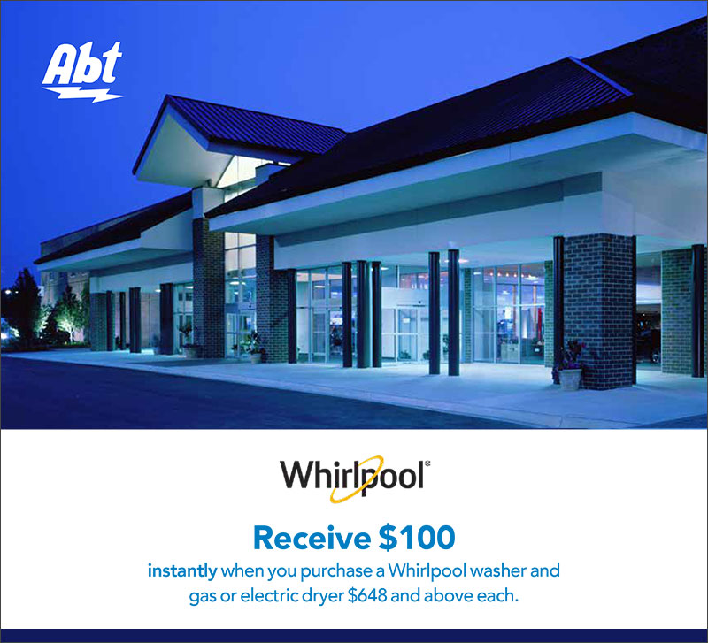 Whirlpool Receive $100