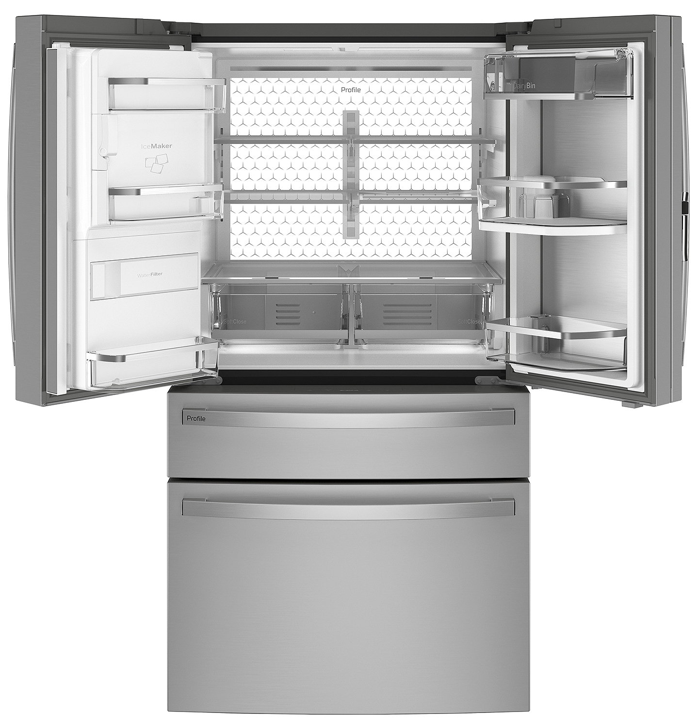 Empty refrigerator.