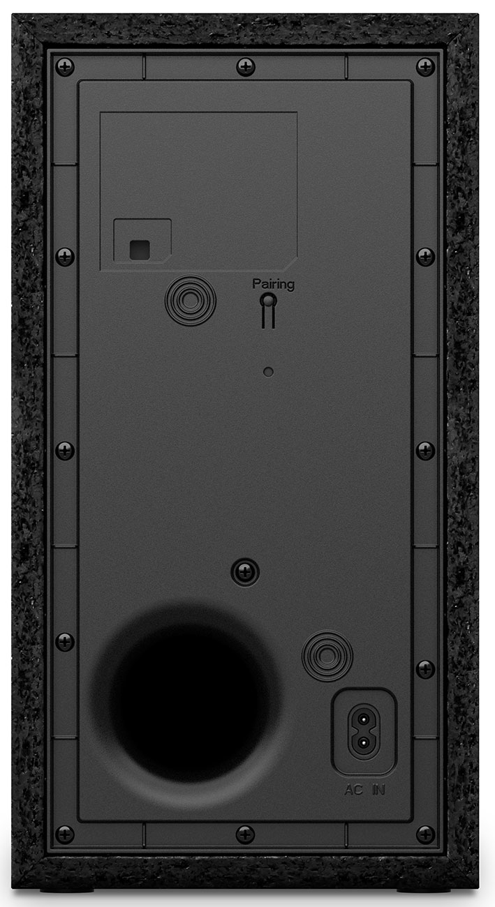 Back View of LG Subwoofer
