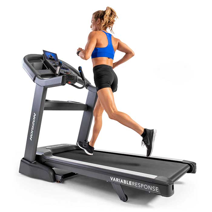 Model Running on Treadmill Detail