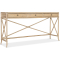 Hooker Furniture Living Room Retreat Pole Rattan Console in Dune
