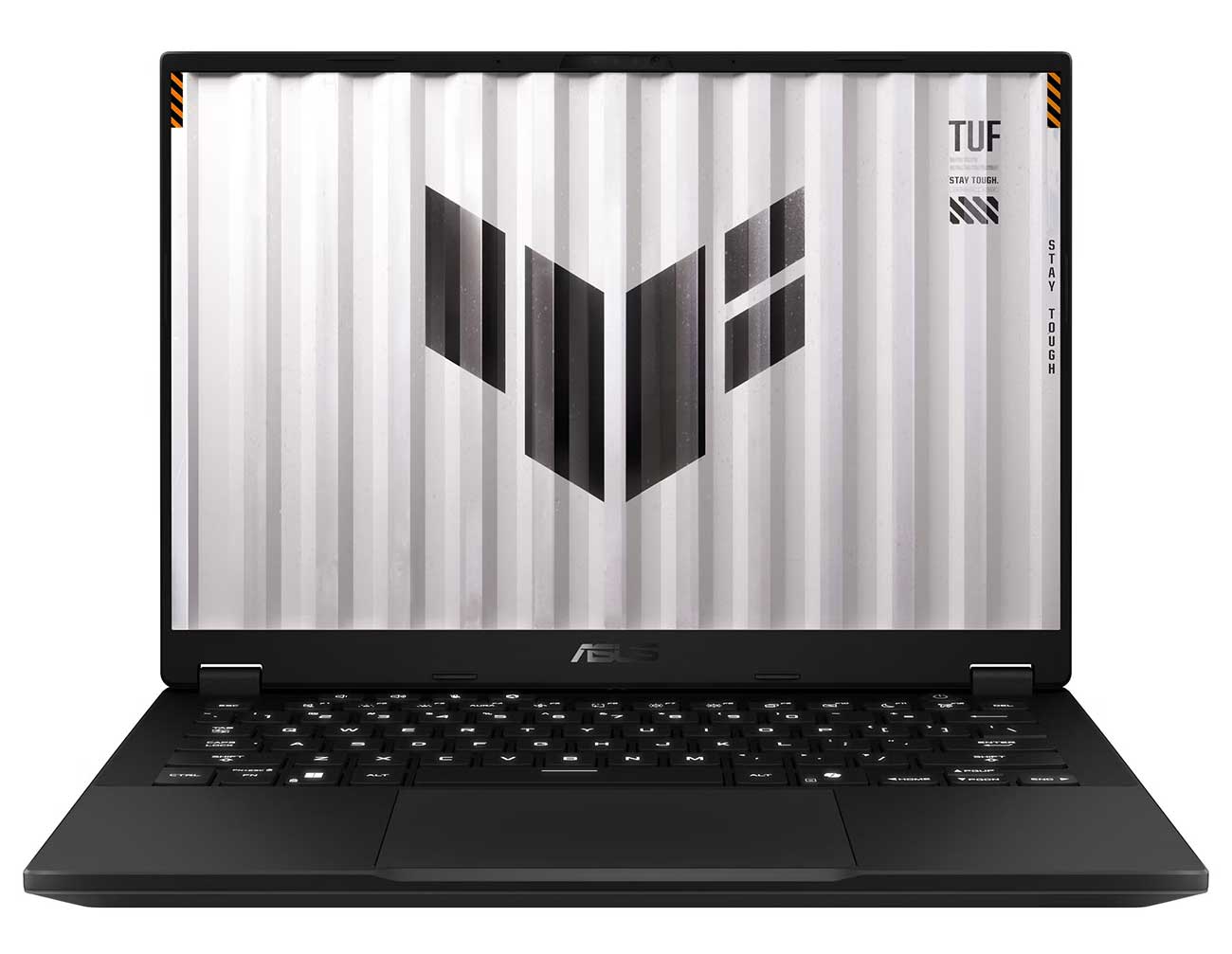 Front view of ASUS TUF A14 Gaming Laptop 14-Inch